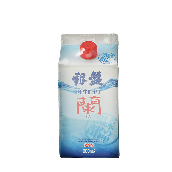銀盤酒造  蘭パック　900ml　900㎖