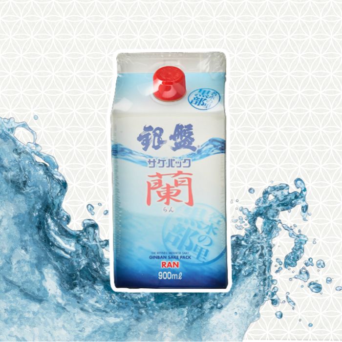 銀盤酒造  蘭パック 900ml 900㎖