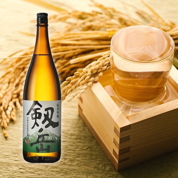 銀盤酒造  剱岳　純米吟醸　1.8ℓ