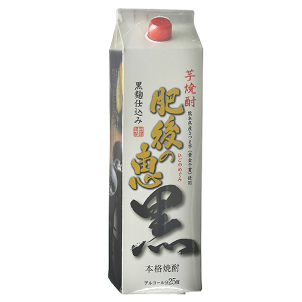 常楽酒造  肥後の恵　黒　1.8ℓパック
