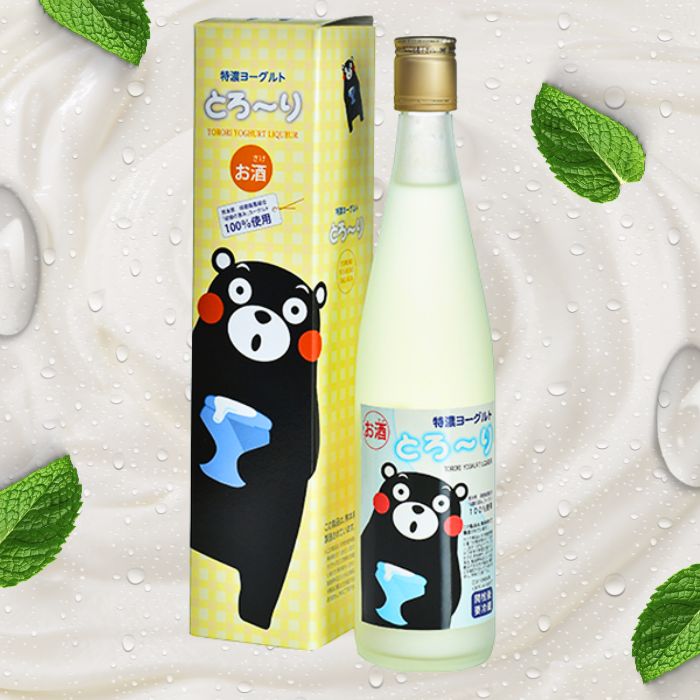 常楽酒造  特濃ヨーグルトとろ～り(くまモン) 500㎖