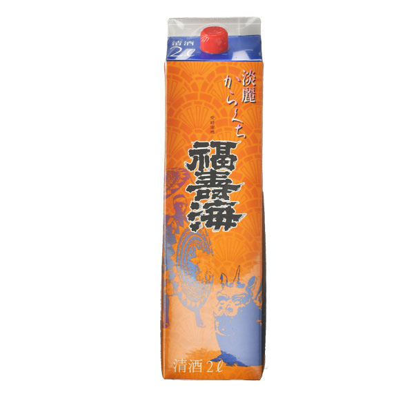 中川酒造  福寿海淡麗からくち　２Ｌパック　2000㎖