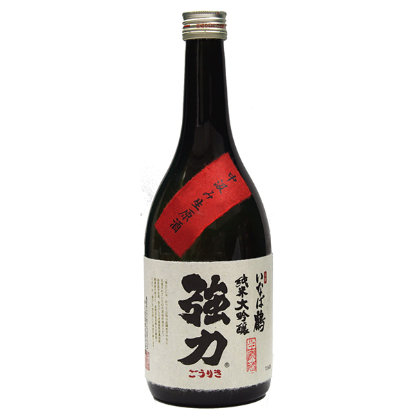 中川酒造  いなば鶴　　純米大吟醸　強力　中汲み無濾過　生原酒　720㎖