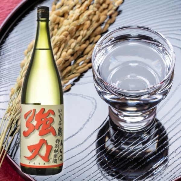 中川酒造  いなば鶴　　特別純米　　ろくまる強力　1800㎖
