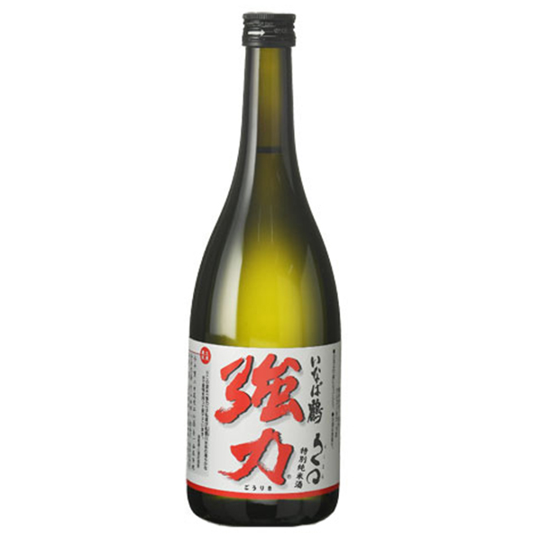 中川酒造  いなば鶴　　特別純米　　ろくまる強力　720㎖