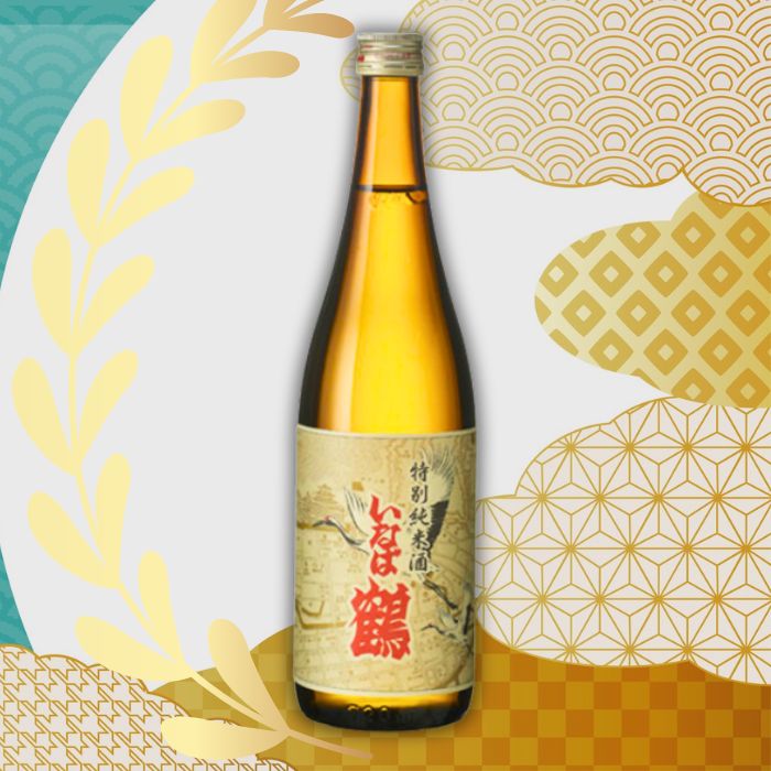 中川酒造  いなば鶴  特別純米酒  720ｍｌ