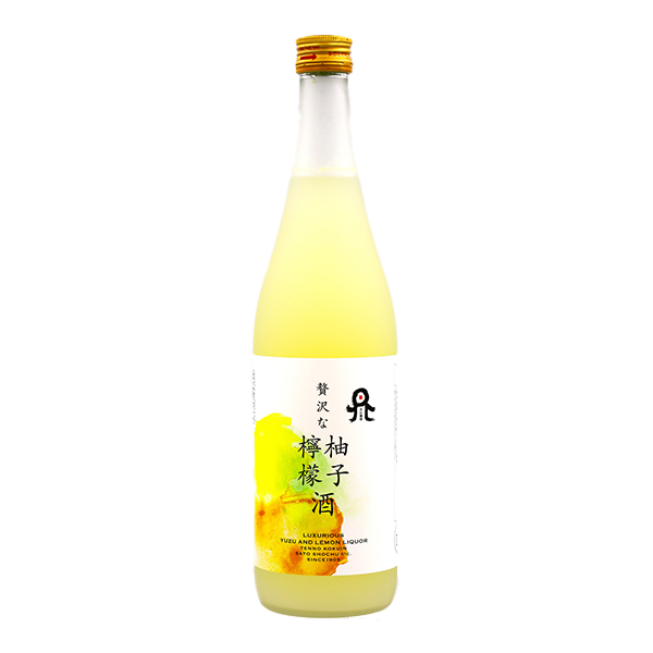 佐藤焼酎製造場  贅沢な　柚子檸檬酒　720ml