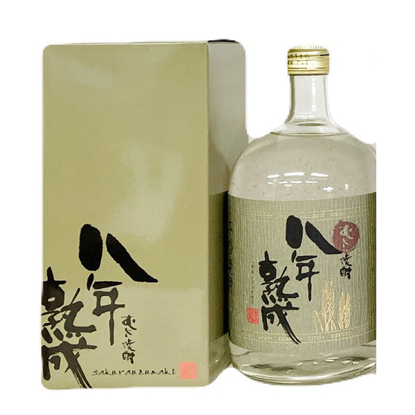 桜うづまき酒造  麦焼酎　八年熟成　720㎖