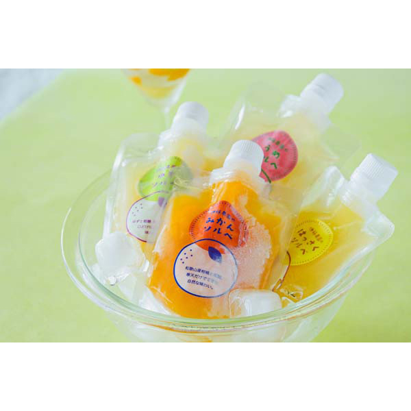 和歌山 「伊藤農園」 凍らせて食べる なめらか寒天ソルベ 8個セット