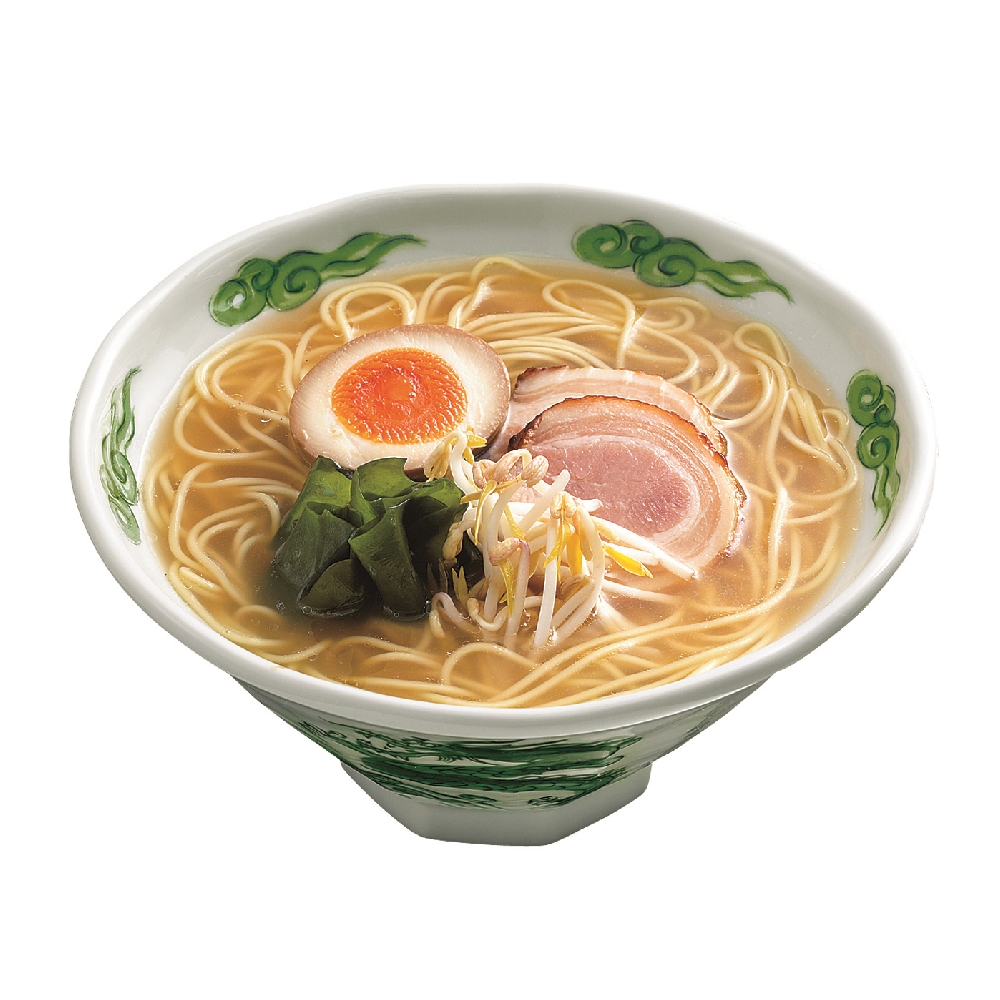 あごだし醤油・岩塩ラーメンセット　B