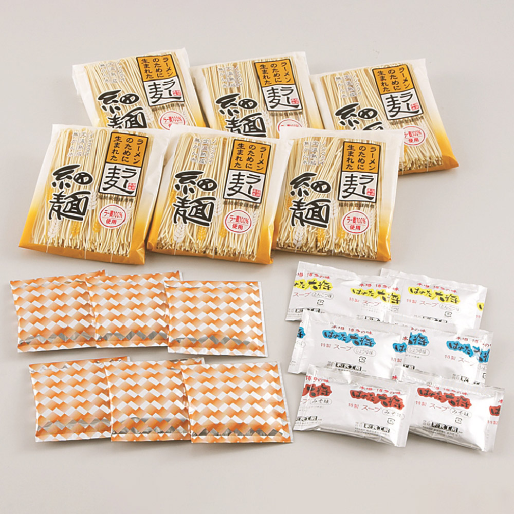 福岡 博多ラー麦ラーメン味三撰　A