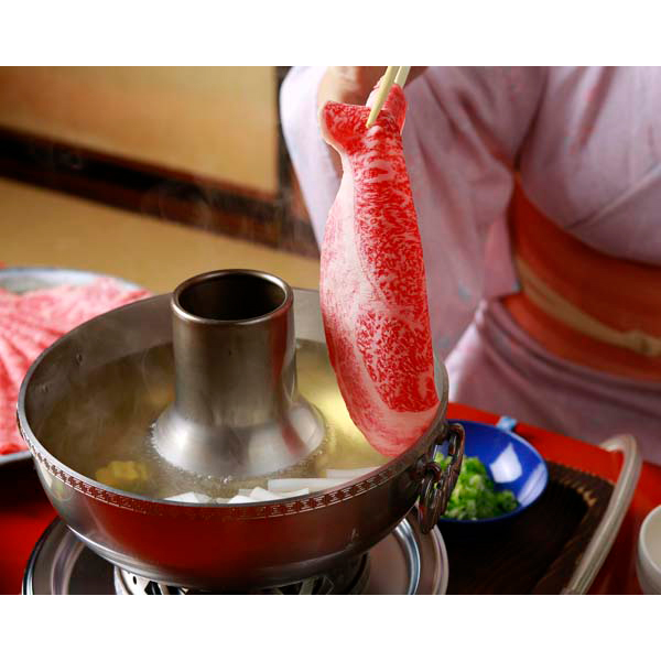 東京・人形町 「日山」 山形牛モモしゃぶしゃぶ用