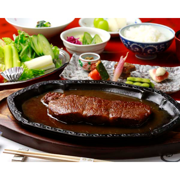 東京・人形町 「日山」 黒毛和牛サーロインステーキ