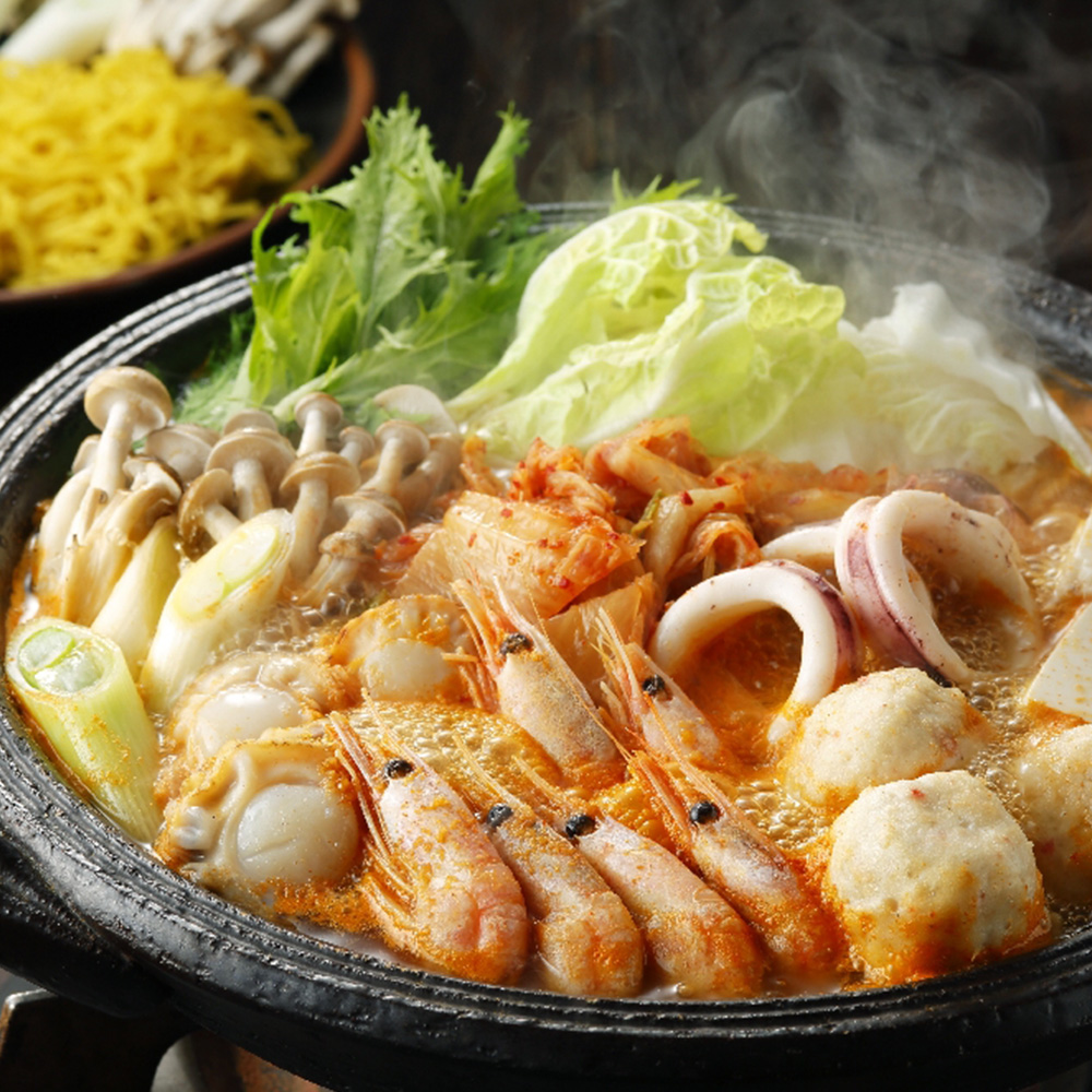 海鮮キムチ鍋　C