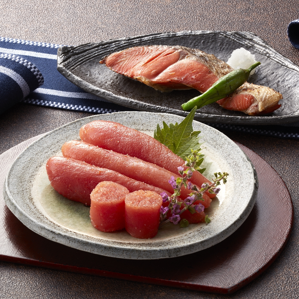 無着色辛子明太子＆紅鮭セット