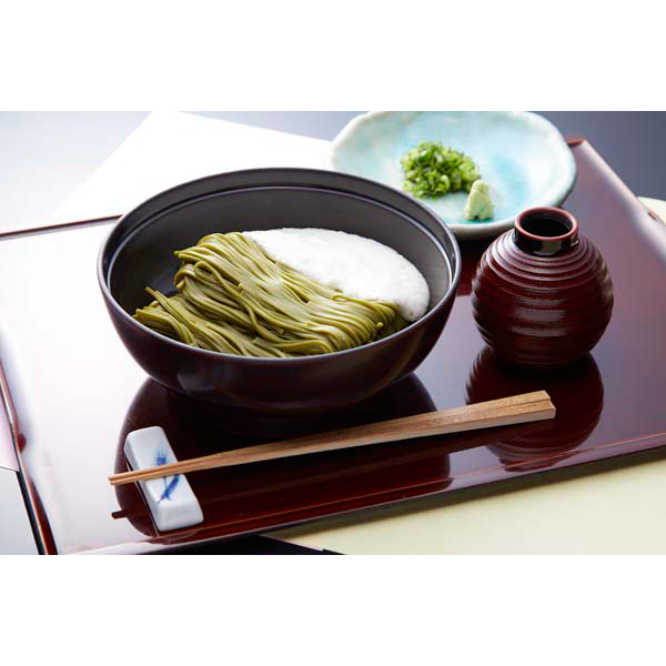 東京 昭和四年創業 「浅草むぎとろ」 とろろ茶そば6食セット