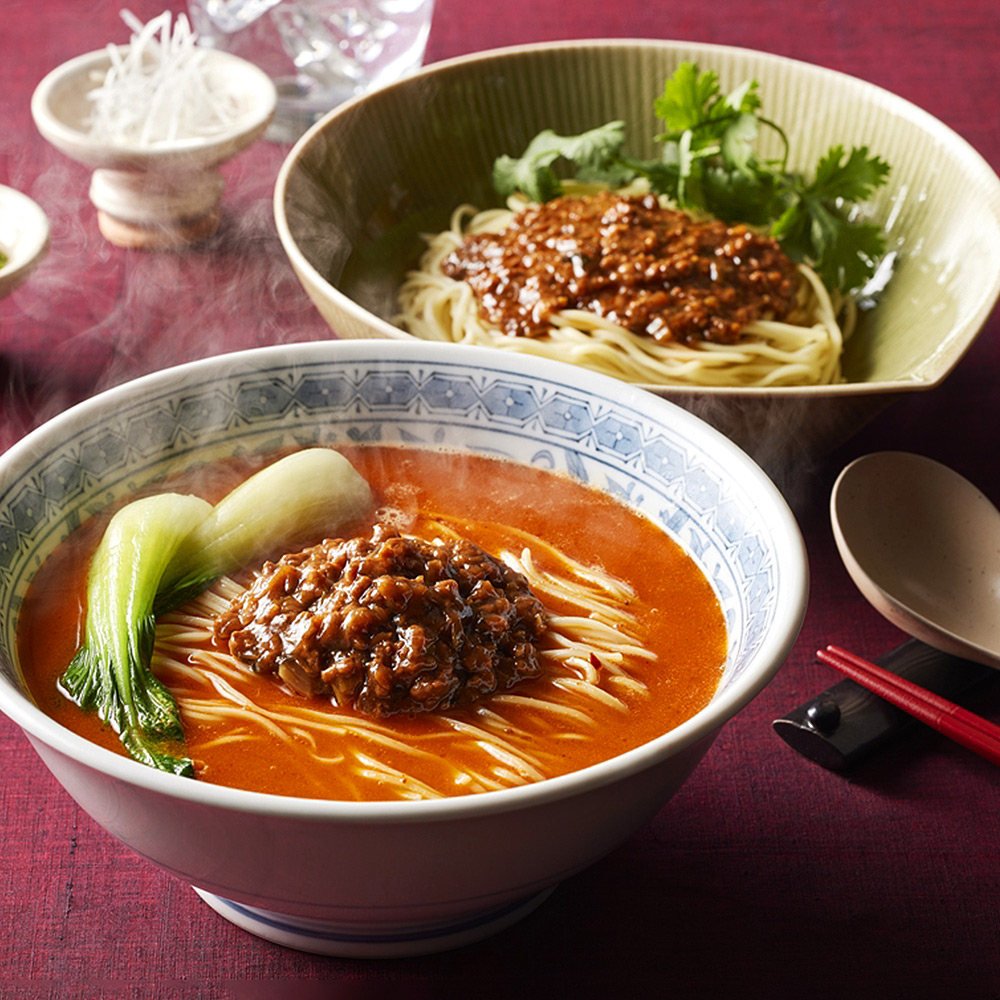 「中國菜　老四川 飄香　井桁シェフ監修」 担々麺2種食べ比べセット