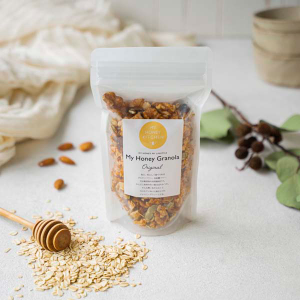 東京・表参道 「MY HONEY」 グラノーラ&アカシアはちみつ&ナッツ蜂蜜漬けセット