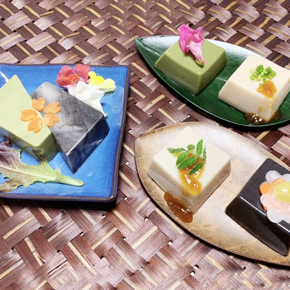 京都 「京五山」 一口ごまとうふセット