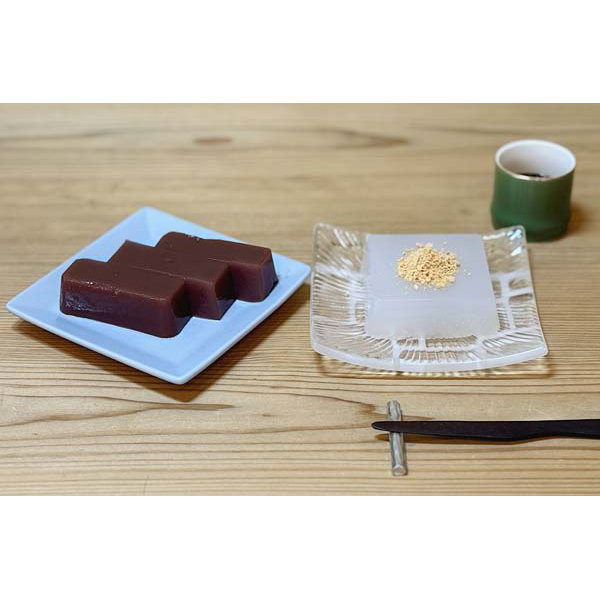 京都 「京五山」 葛ようかん・くずもちセット