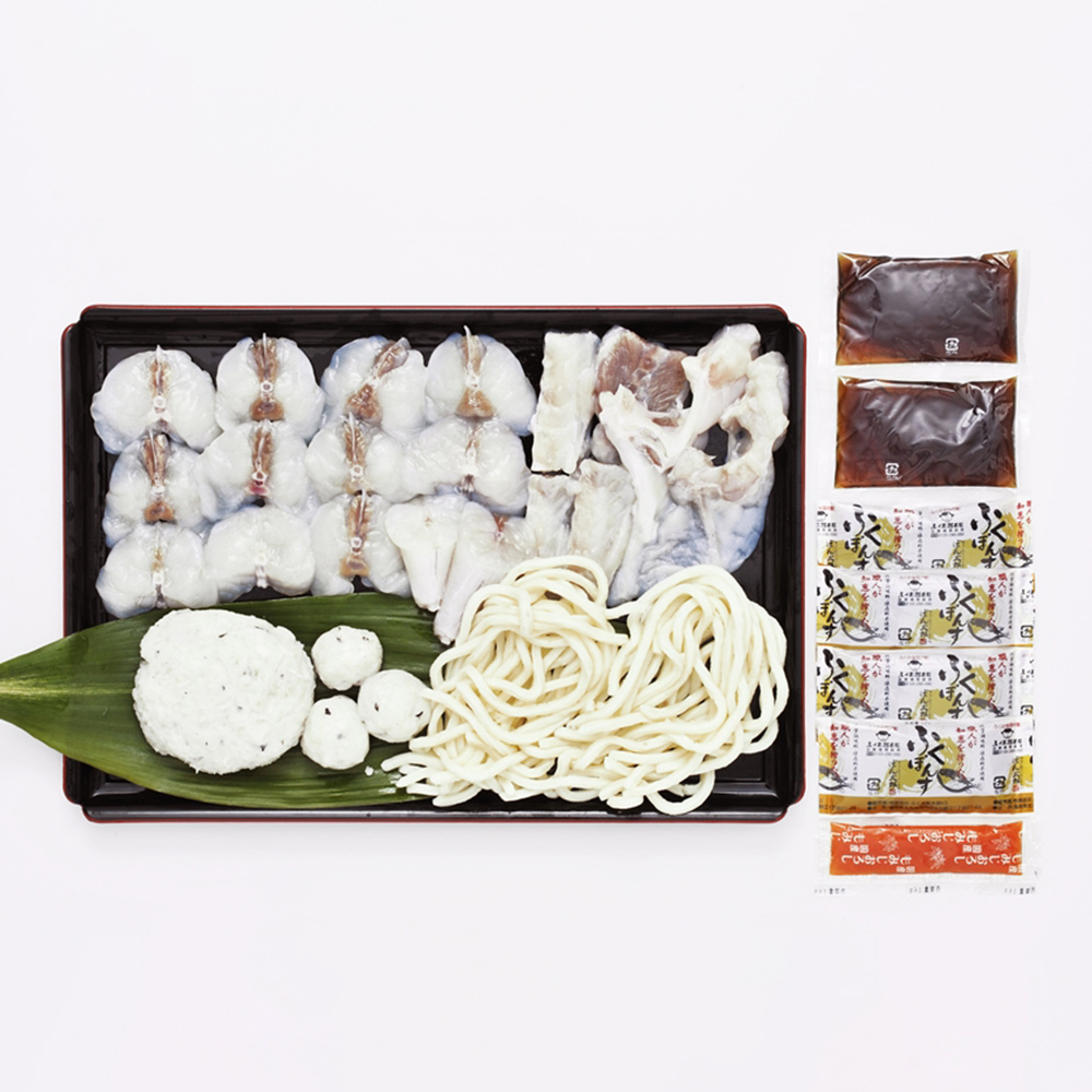 福岡 「ふく太郎本部」 本場関門ふく鍋セット