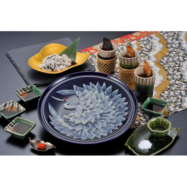 福岡 「ふく太郎本部」 とらふく刺身 慶祝鶴®（4人前）