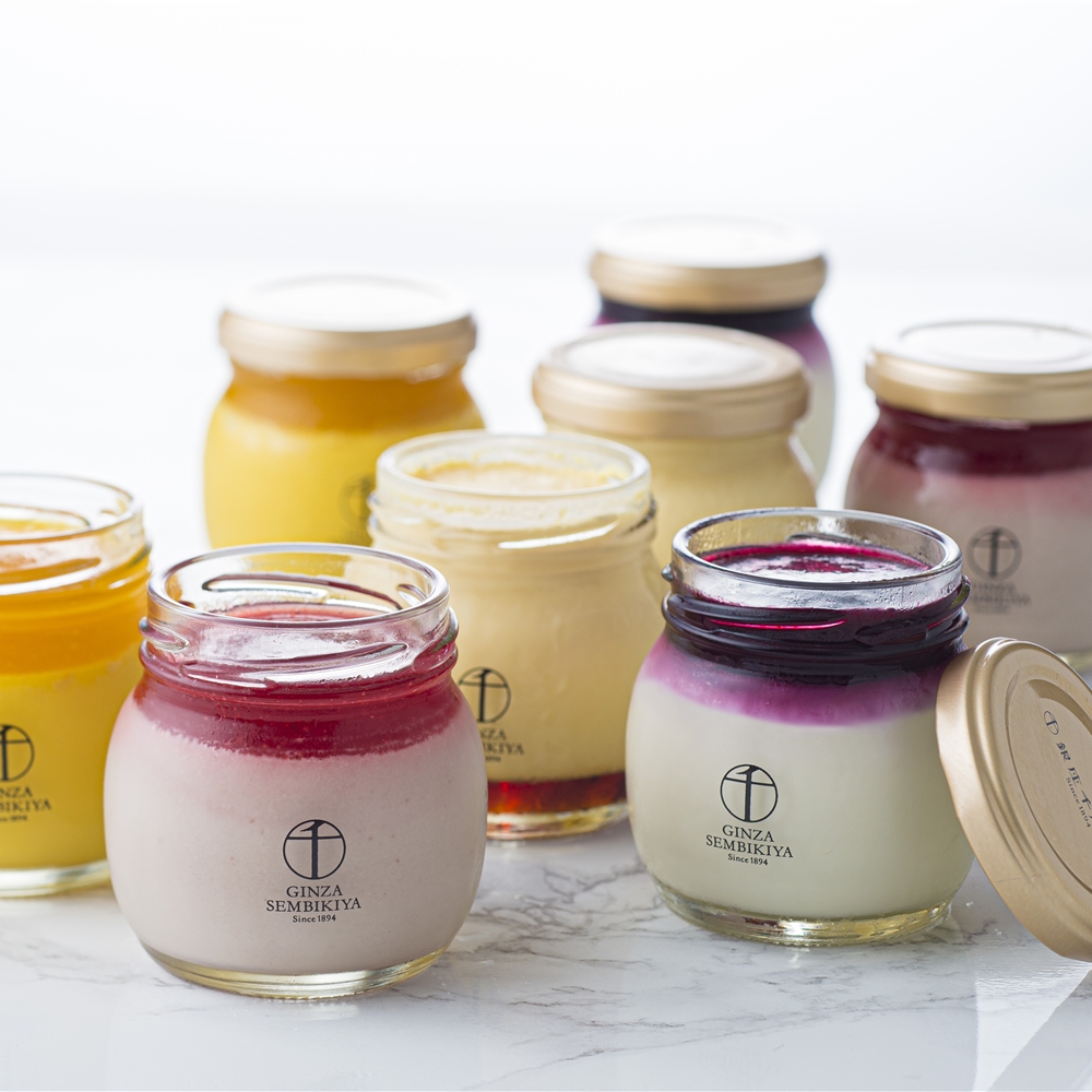 「銀座千疋屋」 銀座プリン詰合せ