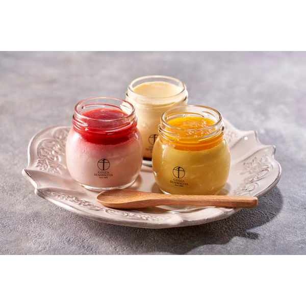 「銀座千疋屋」 銀座プリン詰合せ