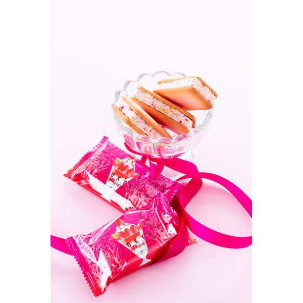 東京 「TokyoBakedBase」 苺パフェサンドクッキー16個