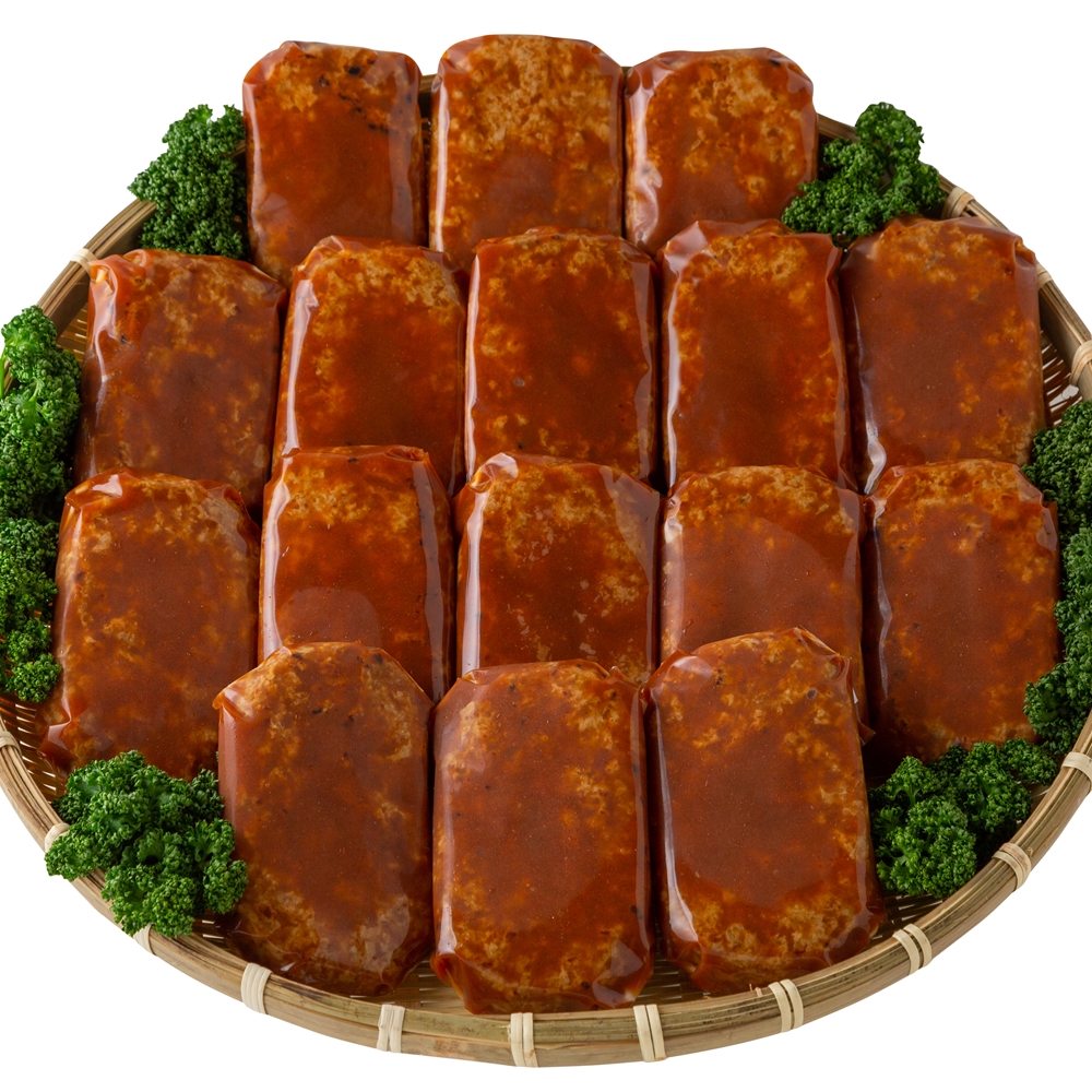 鹿児島県産黒豚肉ハンバーグ 16個