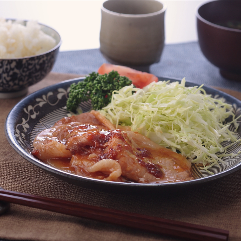 鹿児島県産黒豚肉使用　ロース生姜焼き　10セット