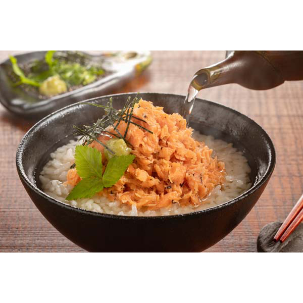 「魚匠えびす」 炙り西京焼鮭 だし茶漬け