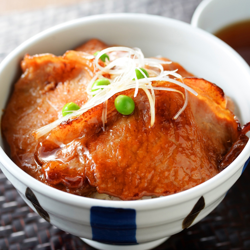 北海道 「札幌バルナバフーズ」 十勝名物豚肉丼（醤油）セット