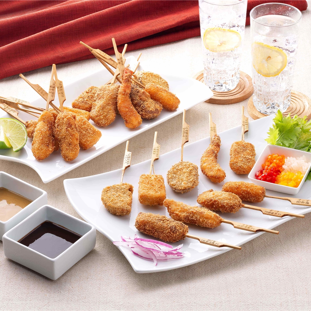 兵庫・神戸 「串乃家」 串揚げ詰合せ　A