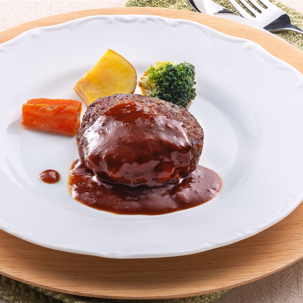 兵庫・神戸 「のじぎく家」 神戸牛ハンバーグ