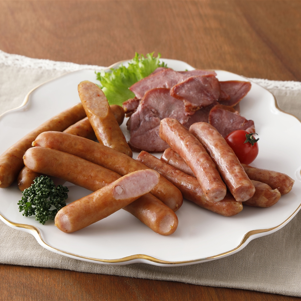 岐阜　恵那峡フレッシュハムＡセット