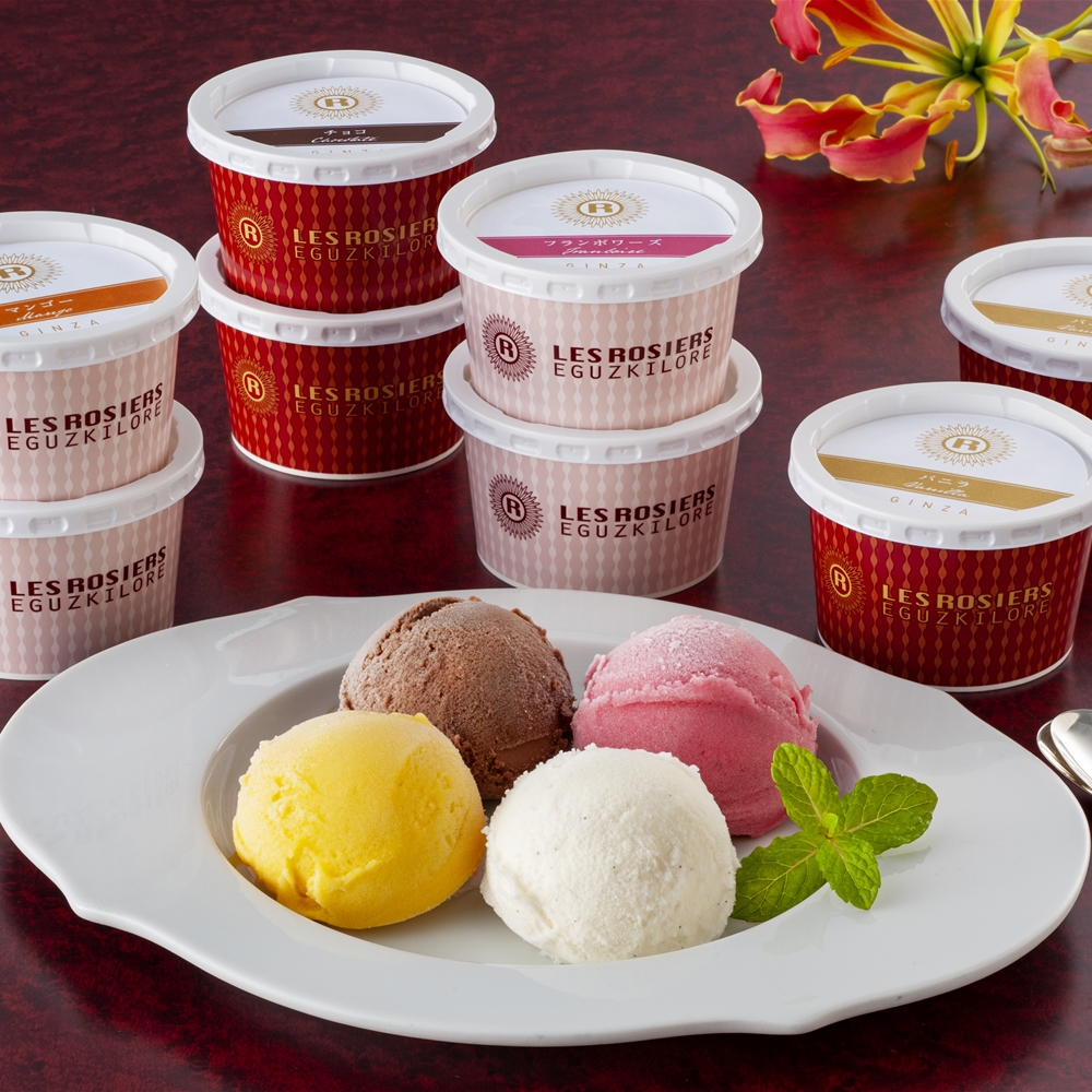 東京 「銀座京橋 レ ロジェ エギュスキロール」 銀座アイスバラエティ　B