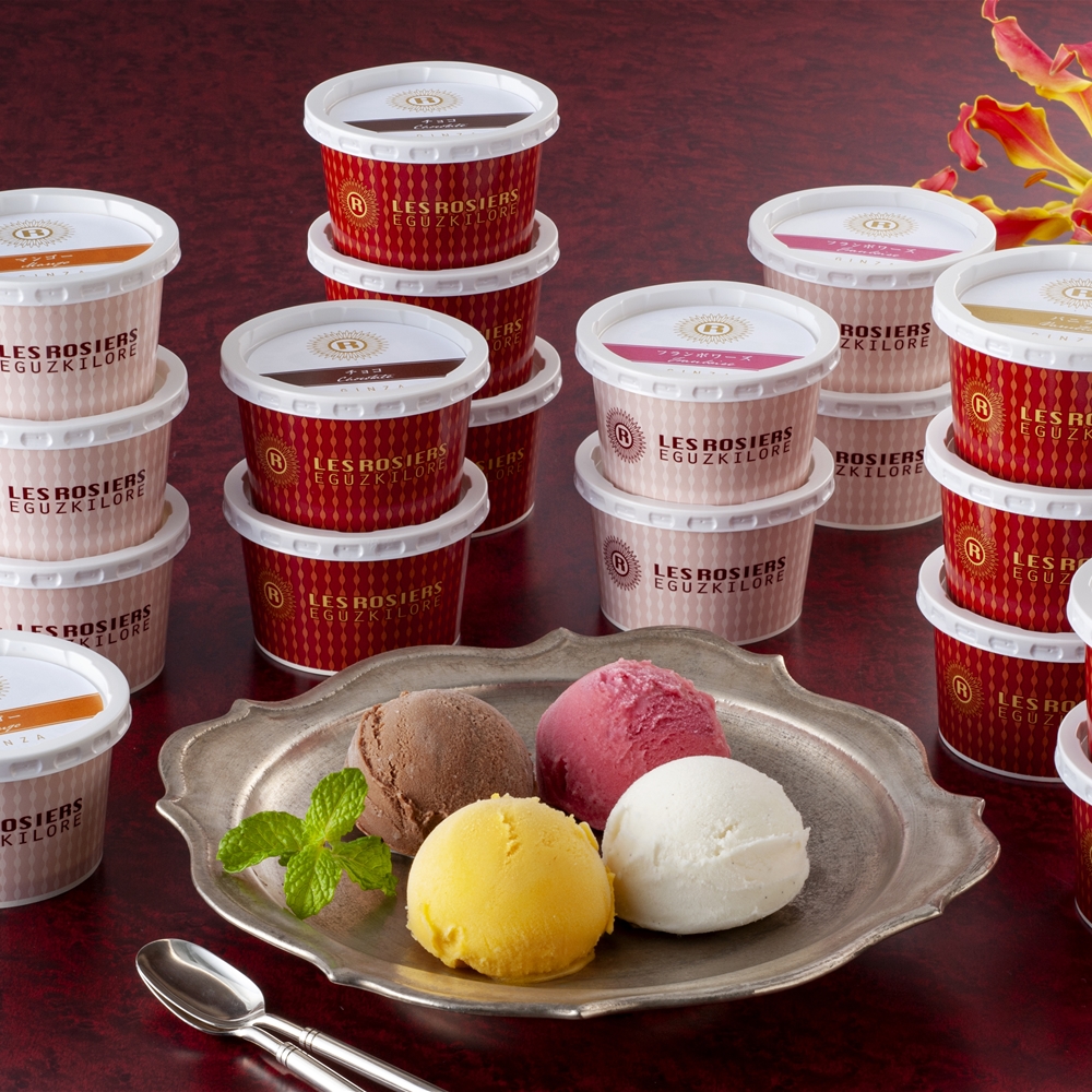 東京 「銀座京橋 レ ロジェ エギュスキロール」 銀座アイスバラエティ　C