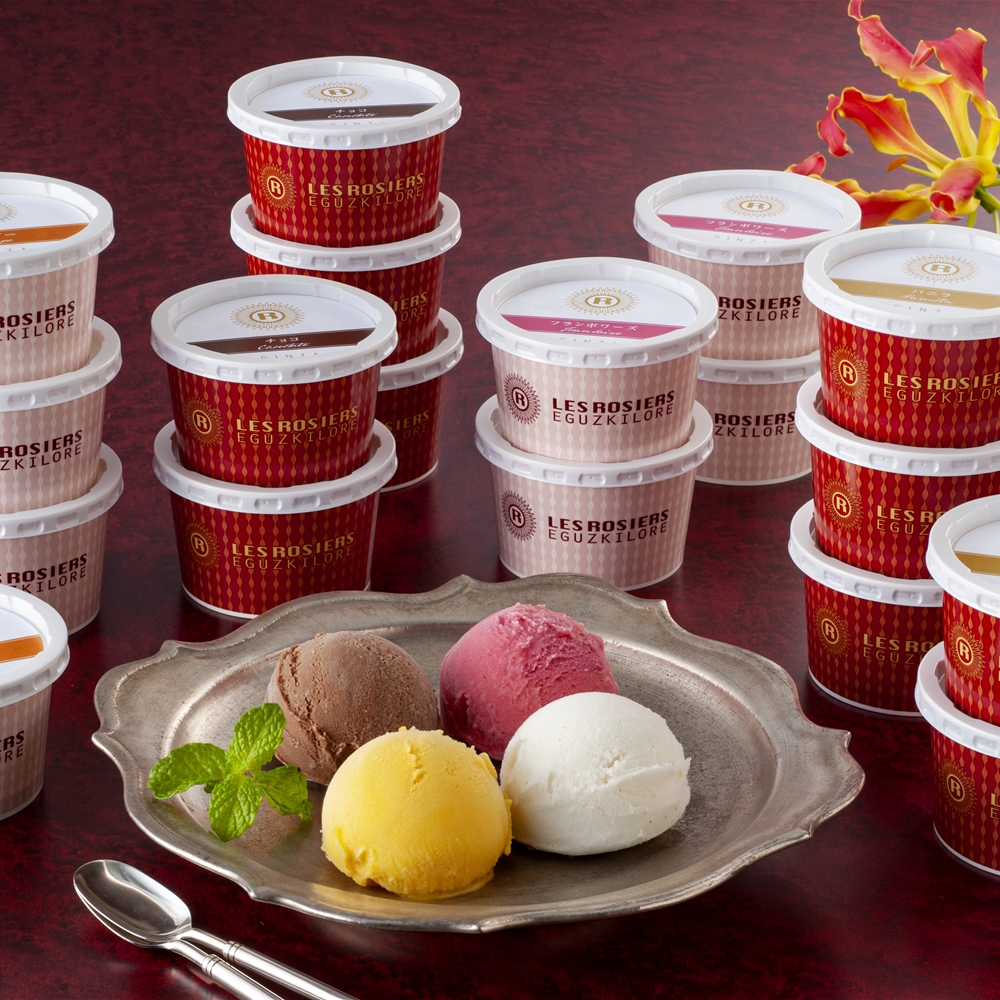 東京 「銀座京橋 レ ロジェ エギュスキロール」 銀座アイスバラエティ　E