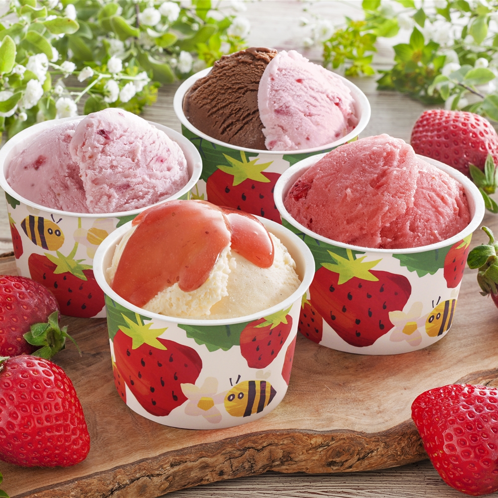 福岡 博多あまおうのこだわりアイス　C