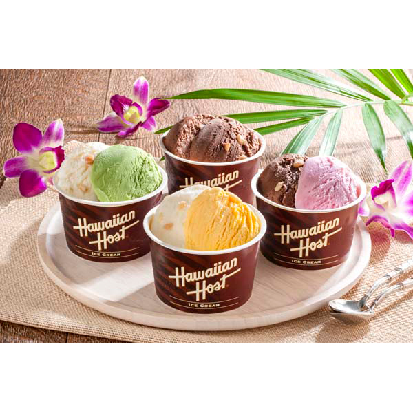 「ハワイアンホースト」 マカダミアナッツアイス