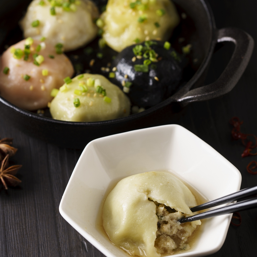 長崎 「マーマルイ」 マーマルイの五種焼小籠包・広東式健美粥詰合せ