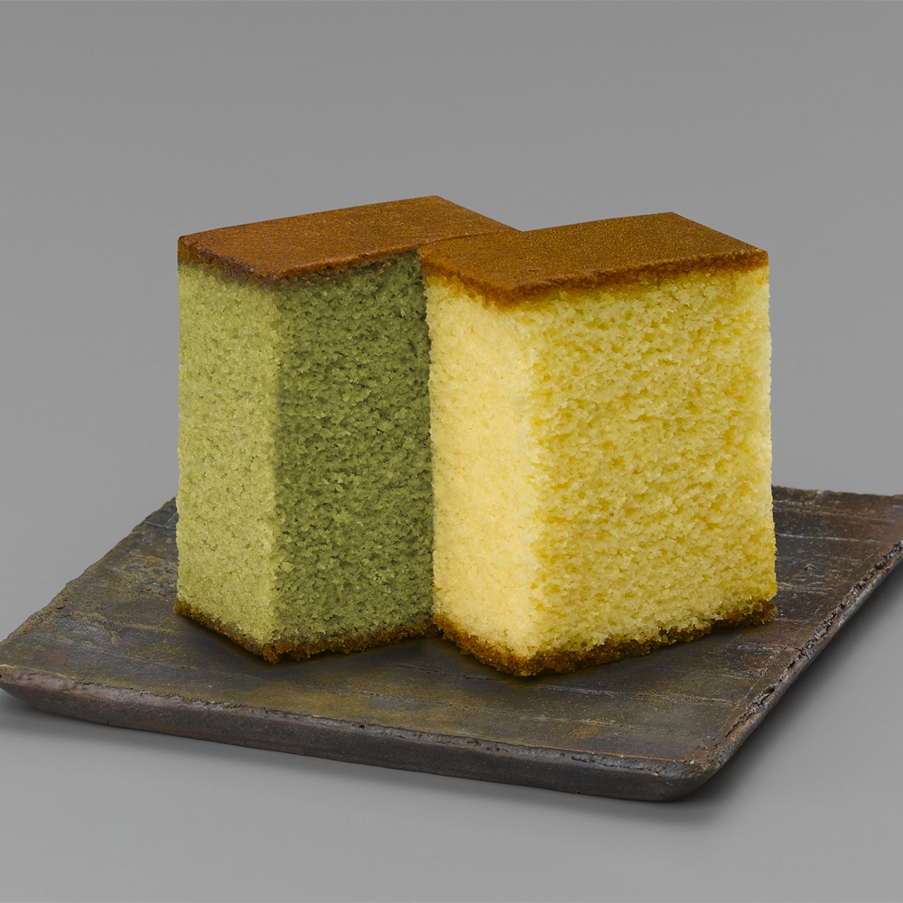 愛知 名古屋コーチン カステラ　（西尾抹茶入り）　A