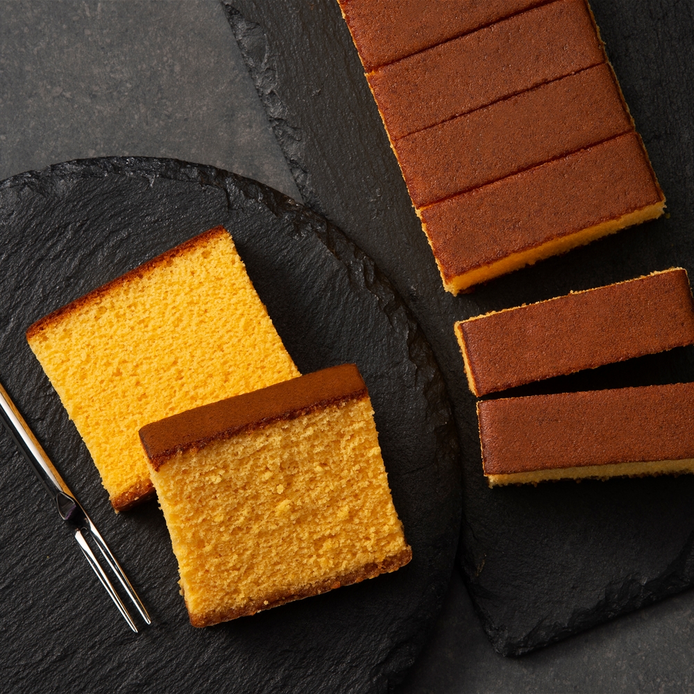 長崎 「須崎屋」 和三盆糖　長崎五三焼かすてら12切