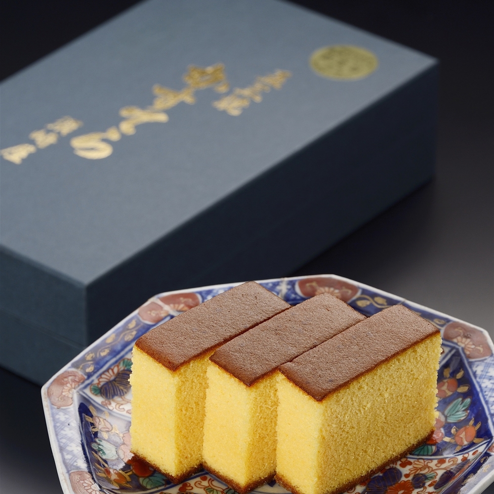 長崎 「須崎屋」 和三盆糖　長崎五三焼かすてら12切×2