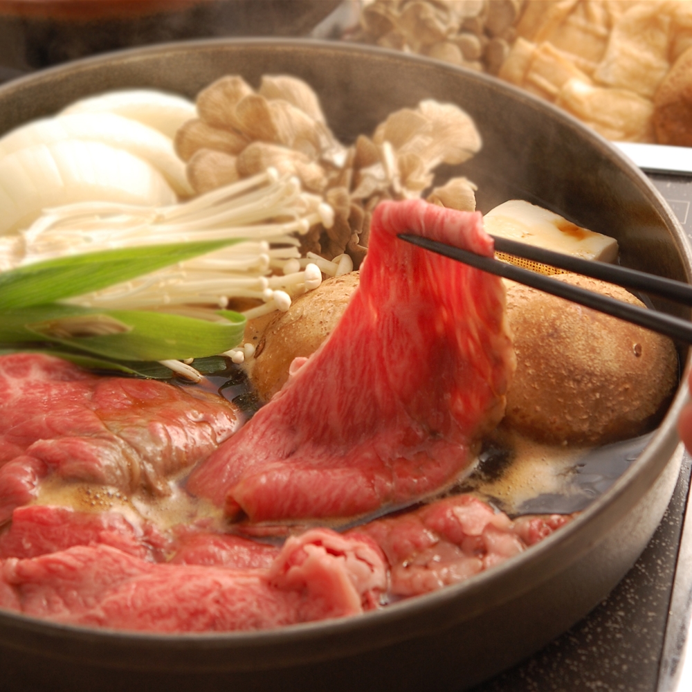 滋賀 「松喜屋」 近江牛すきやき　A