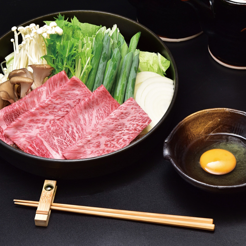 滋賀 「松喜屋」 近江牛すきやき　C