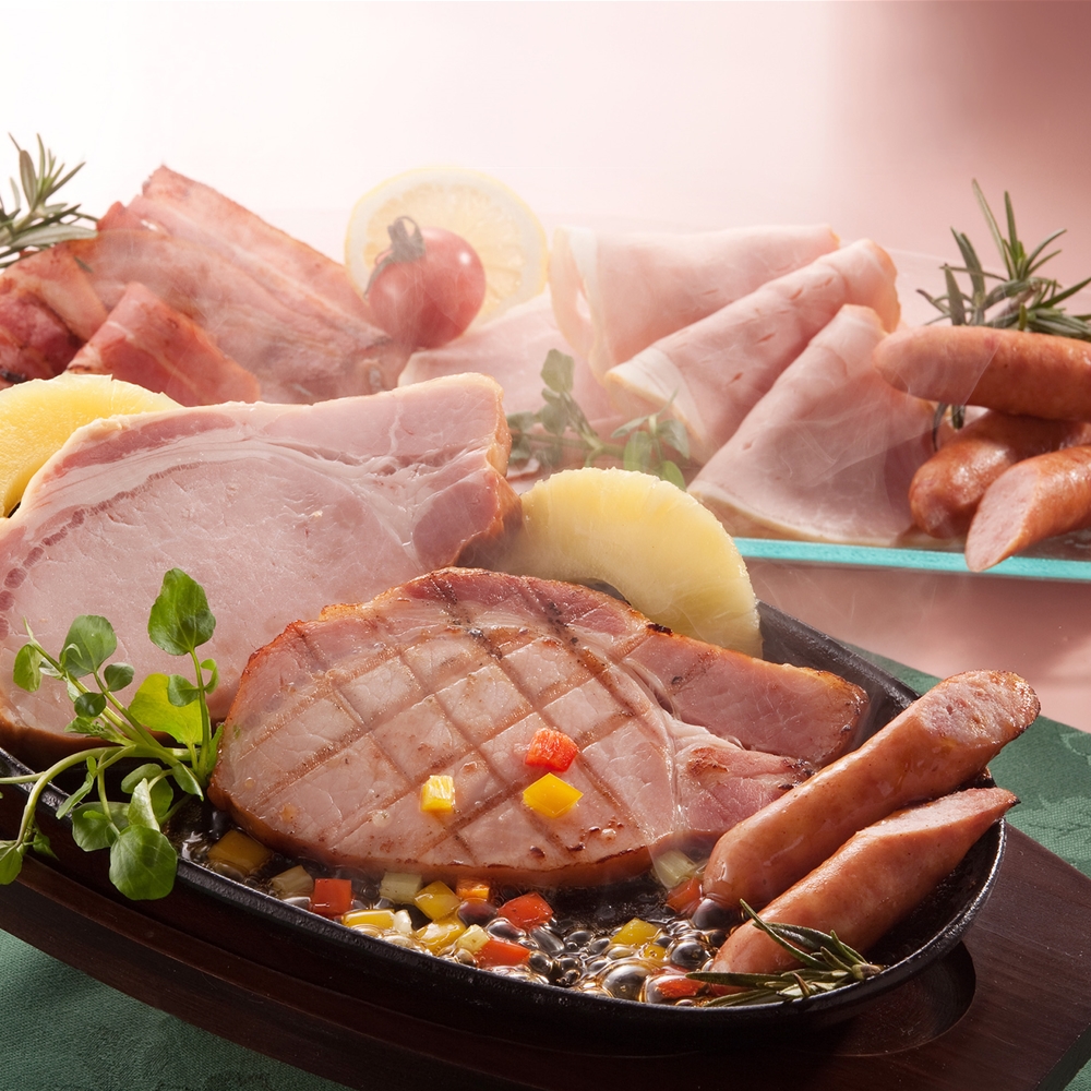 大阪 「夢一喜」 熟成ハム・ウインナー詰合せ　Q