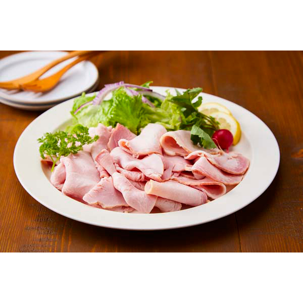 【訳あり・熨斗不可】大阪 「夢一喜」 熟成ロースハム切り落とし