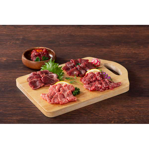 熊本 「フジチク」 ふじ馬刺し特選詰合せ 【彩】